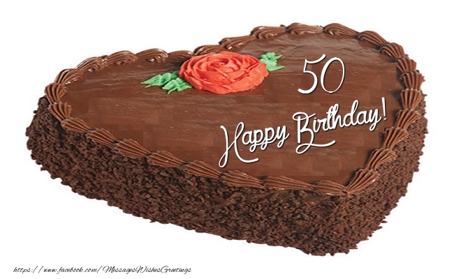 Happy Birthday Cake 50 years