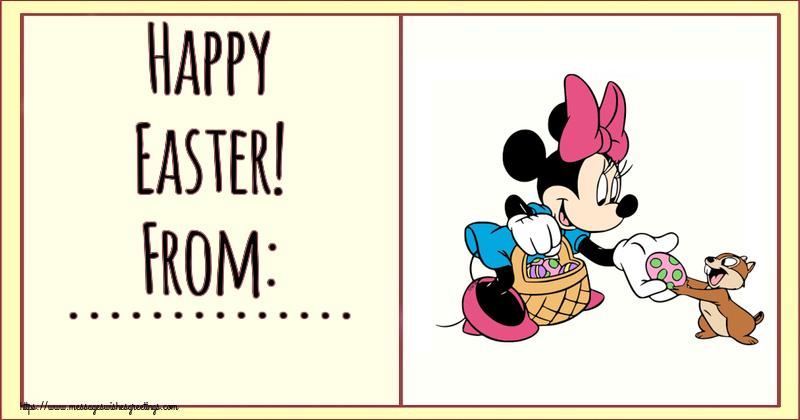 Custom Greetings Cards for Easter - Eggs | Happy Easter! From: ...