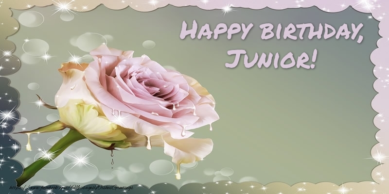 Greetings Cards for Birthday - Roses | Happy birthday, Junior