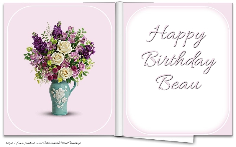 Greetings Cards for Birthday - Happy Birthday Beau