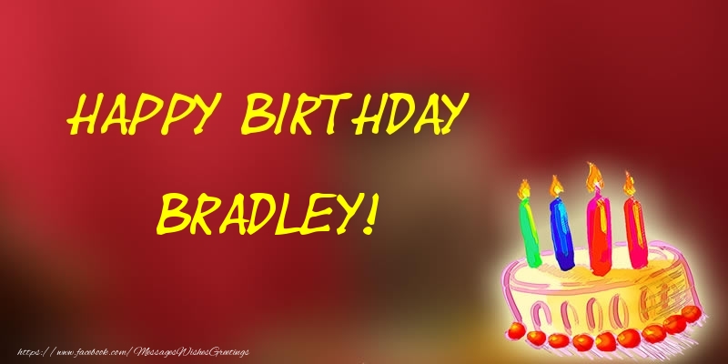  Greetings Cards for Birthday - Champagne | Happy Birthday Bradley!