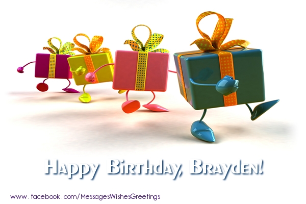  Greetings Cards for Birthday - Gift Box | La multi ani Brayden!