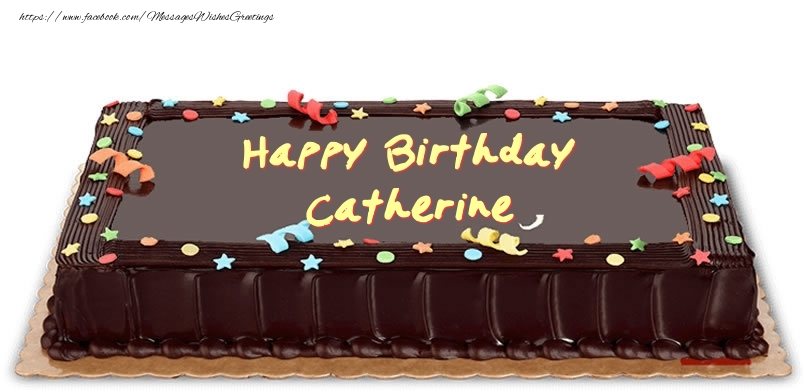 Greetings Cards for Birthday - Happy Birthday Catherine