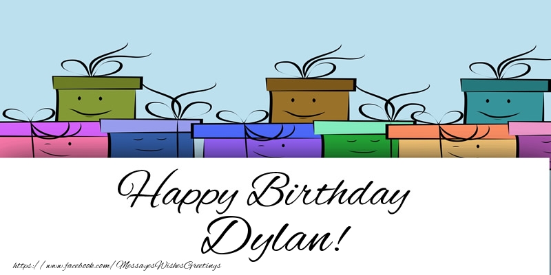 Greetings Cards for Birthday - Happy Birthday Dylan!