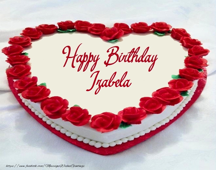 Greetings Cards for Birthday - Happy Birthday Izabela