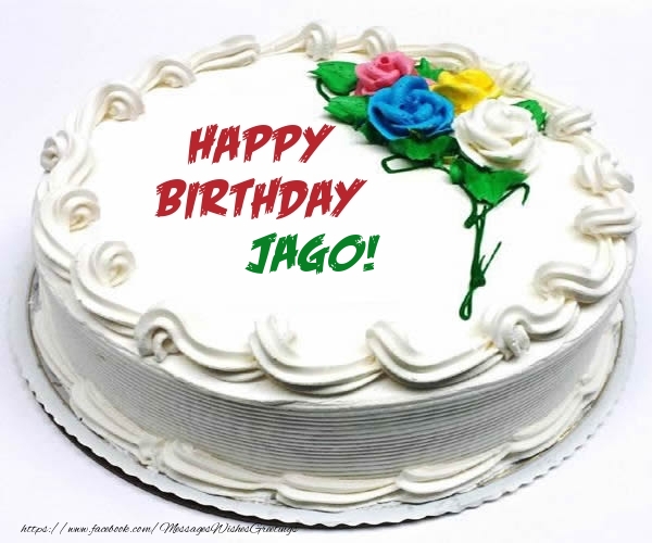 Greetings Cards for Birthday - Cake | Happy Birthday Jago!