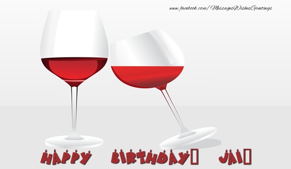  Greetings Cards for Birthday - Champagne | Happy Birthday, Jai!