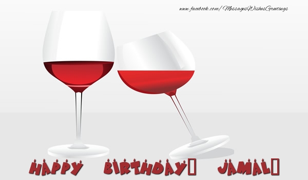 Greetings Cards for Birthday - Champagne | Happy Birthday, Jamal!