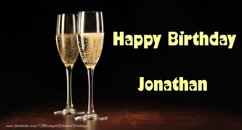 Greetings Cards for Birthday - Happy Birthday Jonathan