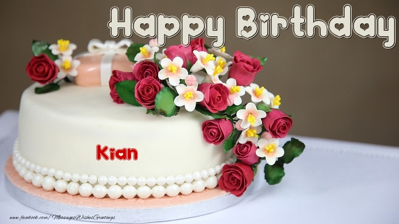 Greetings Cards for Birthday - Cake | Happy Birthday, Kian!