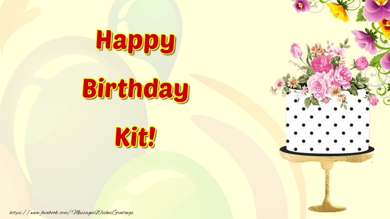 Greetings Cards for Birthday - Cake & Flowers | Happy Birthday Kit