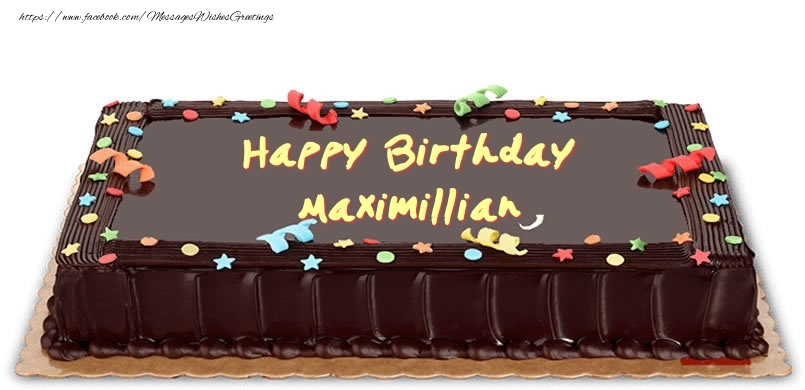 Greetings Cards for Birthday - Happy Birthday Maximillian