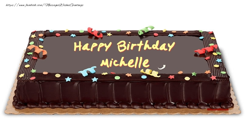 Greetings Cards for Birthday - Happy Birthday Michelle