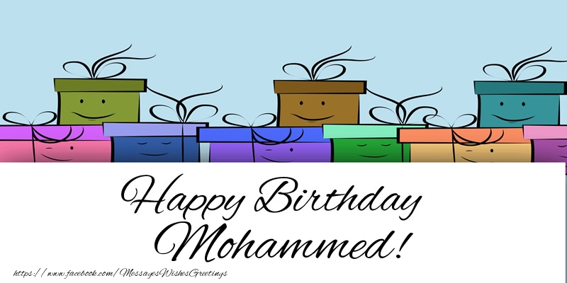 Greetings Cards for Birthday - Happy Birthday Mohammed!