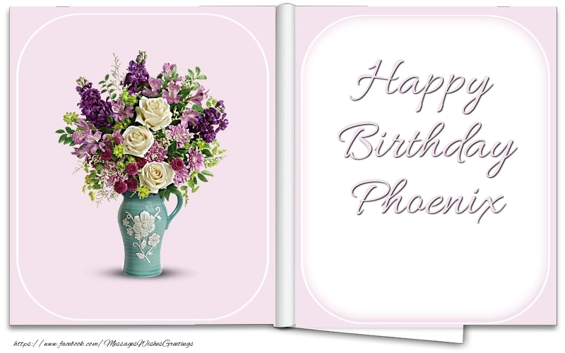 Greetings Cards for Birthday - Happy Birthday Phoenix