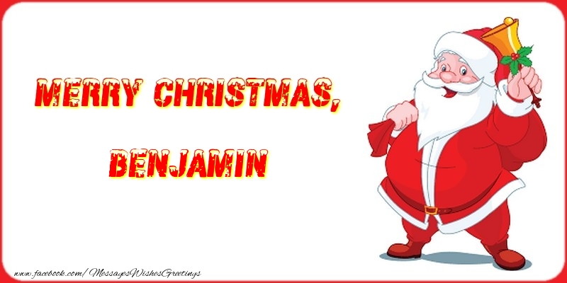  Greetings Cards for Christmas - Santa Claus | Merry Christmas, Benjamin