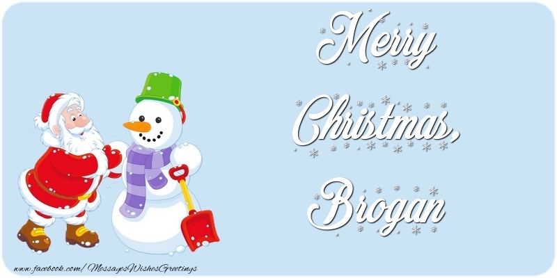  Greetings Cards for Christmas - Santa Claus & Snowman | Merry Christmas, Brogan