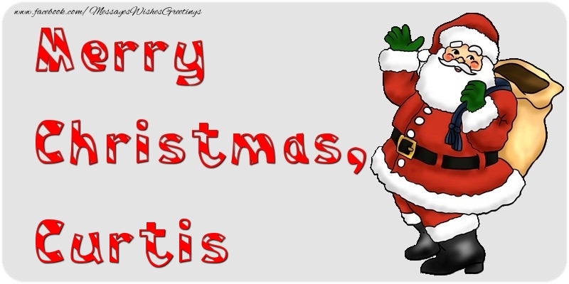 Greetings Cards for Christmas - Santa Claus | Merry Christmas, Curtis