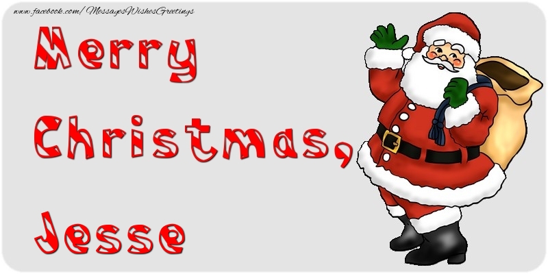  Greetings Cards for Christmas - Santa Claus | Merry Christmas, Jesse