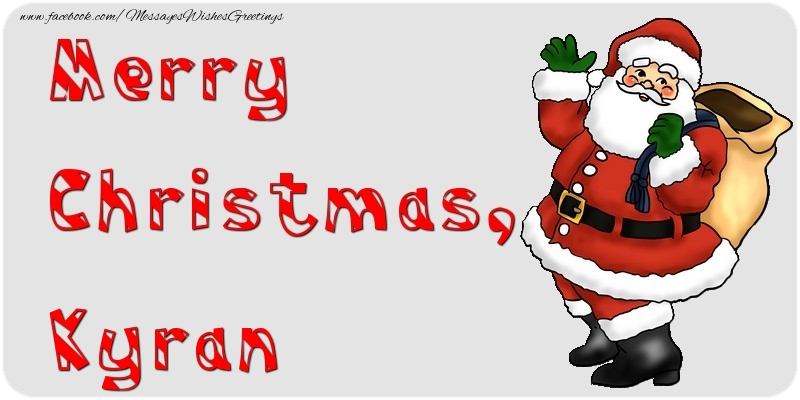  Greetings Cards for Christmas - Santa Claus | Merry Christmas, Kyran