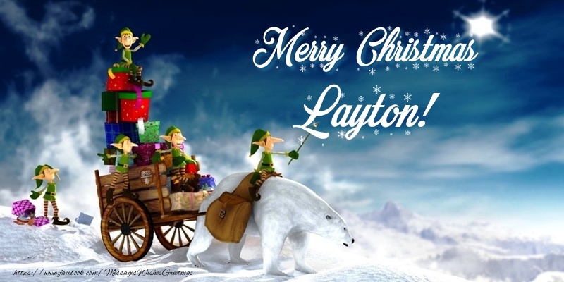 Greetings Cards for Christmas - Animation & Gift Box | Merry Christmas Layton!