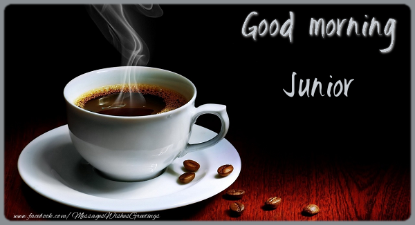  Greetings Cards for Good morning - Coffee | Good morning Junior