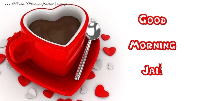 Greetings Cards for Good morning - Coffee | Good Morning Jai