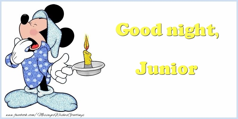 Greetings Cards for Good night - Animation | Good night, Junior