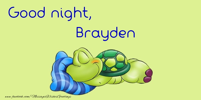 Greetings Cards for Good night - Animation | Good night, Brayden