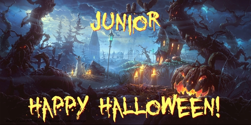 Greetings Cards for Halloween - Junior Happy Halloween!