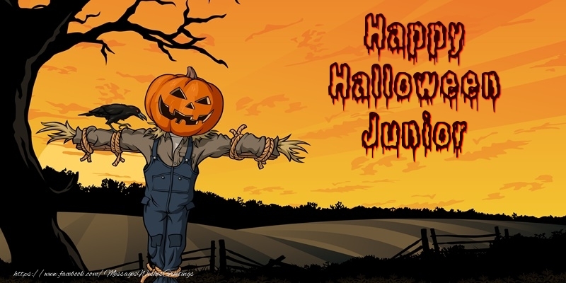 Greetings Cards for Halloween - Happy Halloween Junior