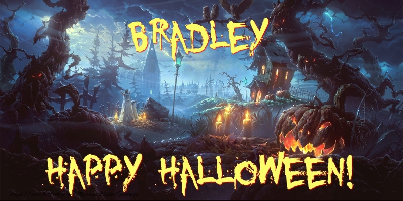  Greetings Cards for Halloween - Bradley Happy Halloween!