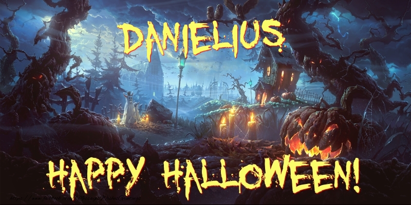 Greetings Cards for Halloween - Danielius Happy Halloween!