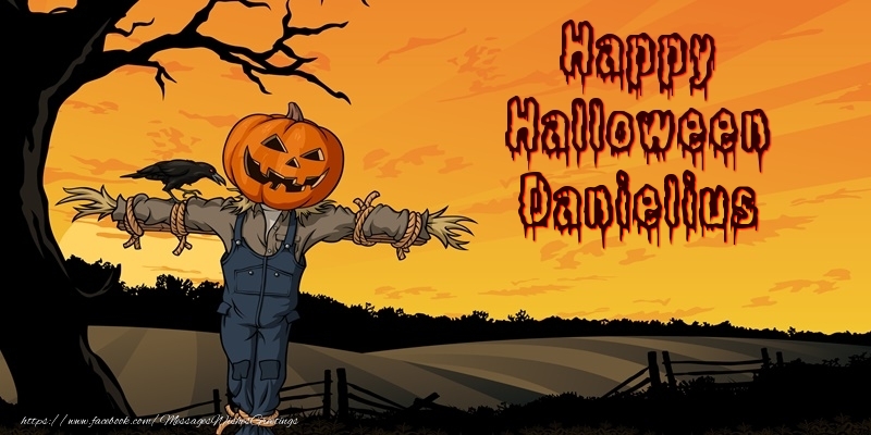 Greetings Cards for Halloween - Happy Halloween Danielius