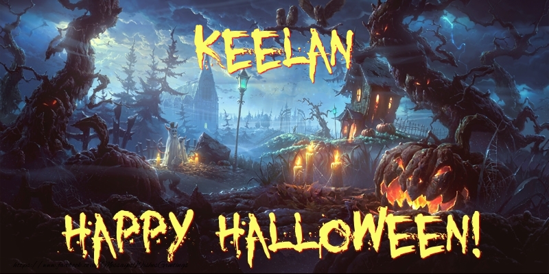  Greetings Cards for Halloween - Keelan Happy Halloween!