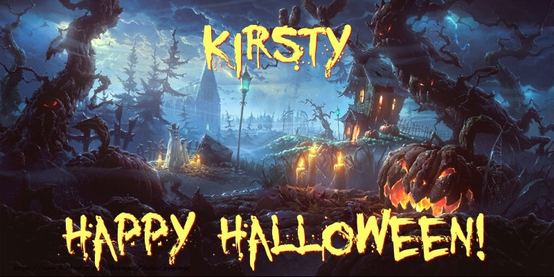  Greetings Cards for Halloween - Kirsty Happy Halloween!