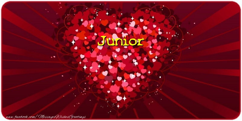 Greetings Cards for Love - Junior