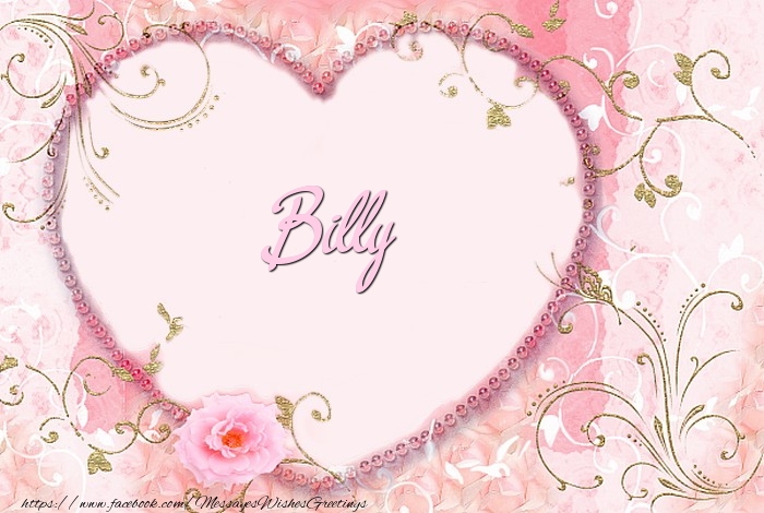 Greetings Cards for Love - Hearts | Billy