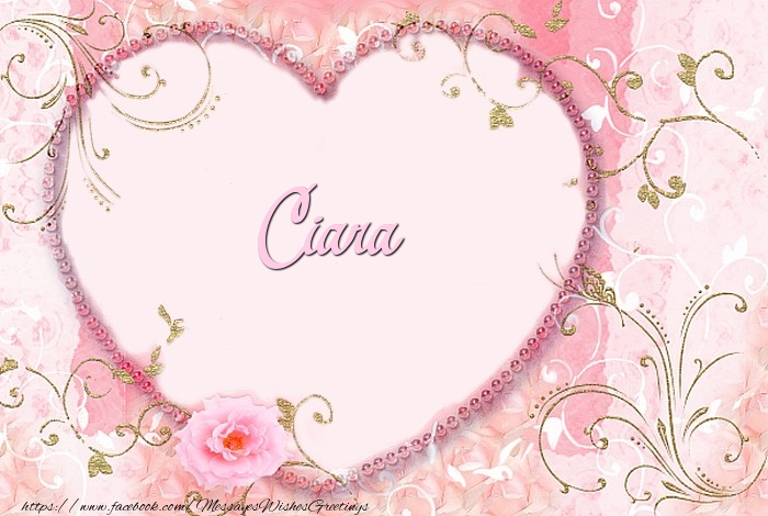 Greetings Cards for Love - Hearts | Ciara