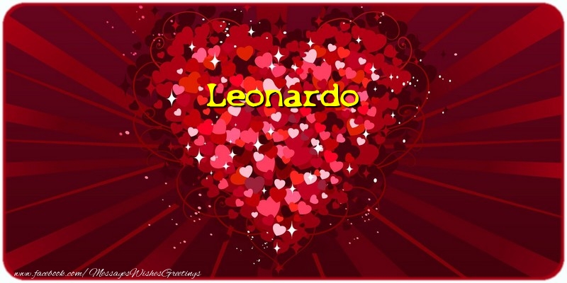 Greetings Cards for Love - Hearts | Leonardo