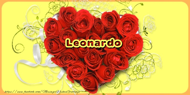 Greetings Cards for Love - Leonardo