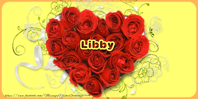 Greetings Cards for Love - Libby