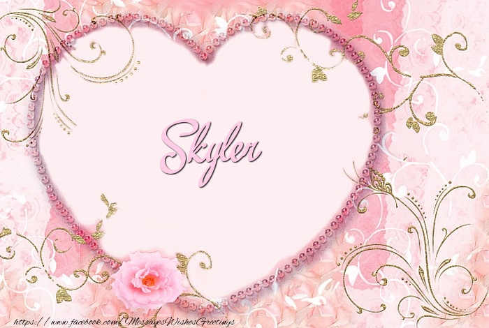 Greetings Cards for Love - Hearts | Skyler