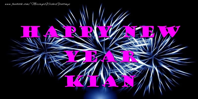  Greetings Cards for New Year - Fireworks | Happy New Year Kian