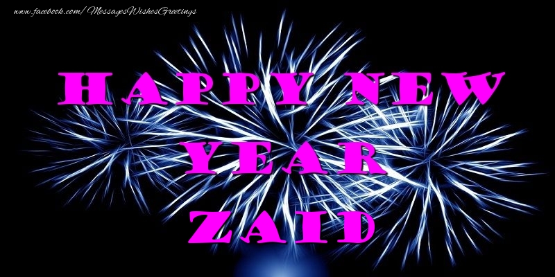  Greetings Cards for New Year - Fireworks | Happy New Year Zaid