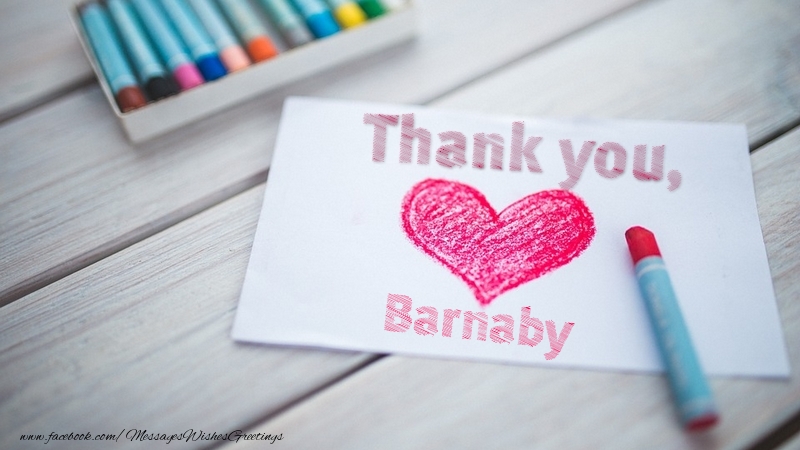 Greetings Cards Thank you - Hearts | Thank you, Barnaby