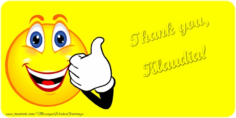 Greetings Cards Thank you - Emoji | Thank you, Klaudia