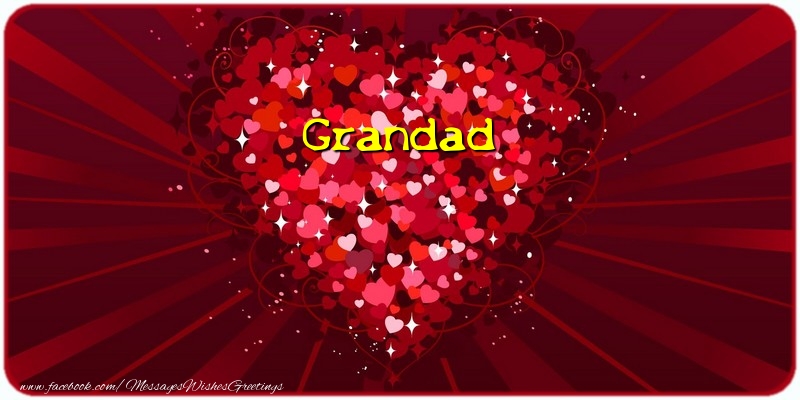 Greetings Cards for Love for Grandfather - Grandad