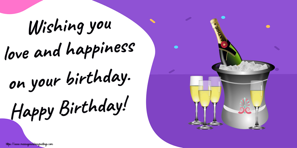 Greetings Cards for Birthday - 🍾🥂 Have a happy happy day. Happy ...