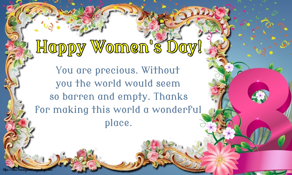 Women's Day Happy Women's Day!